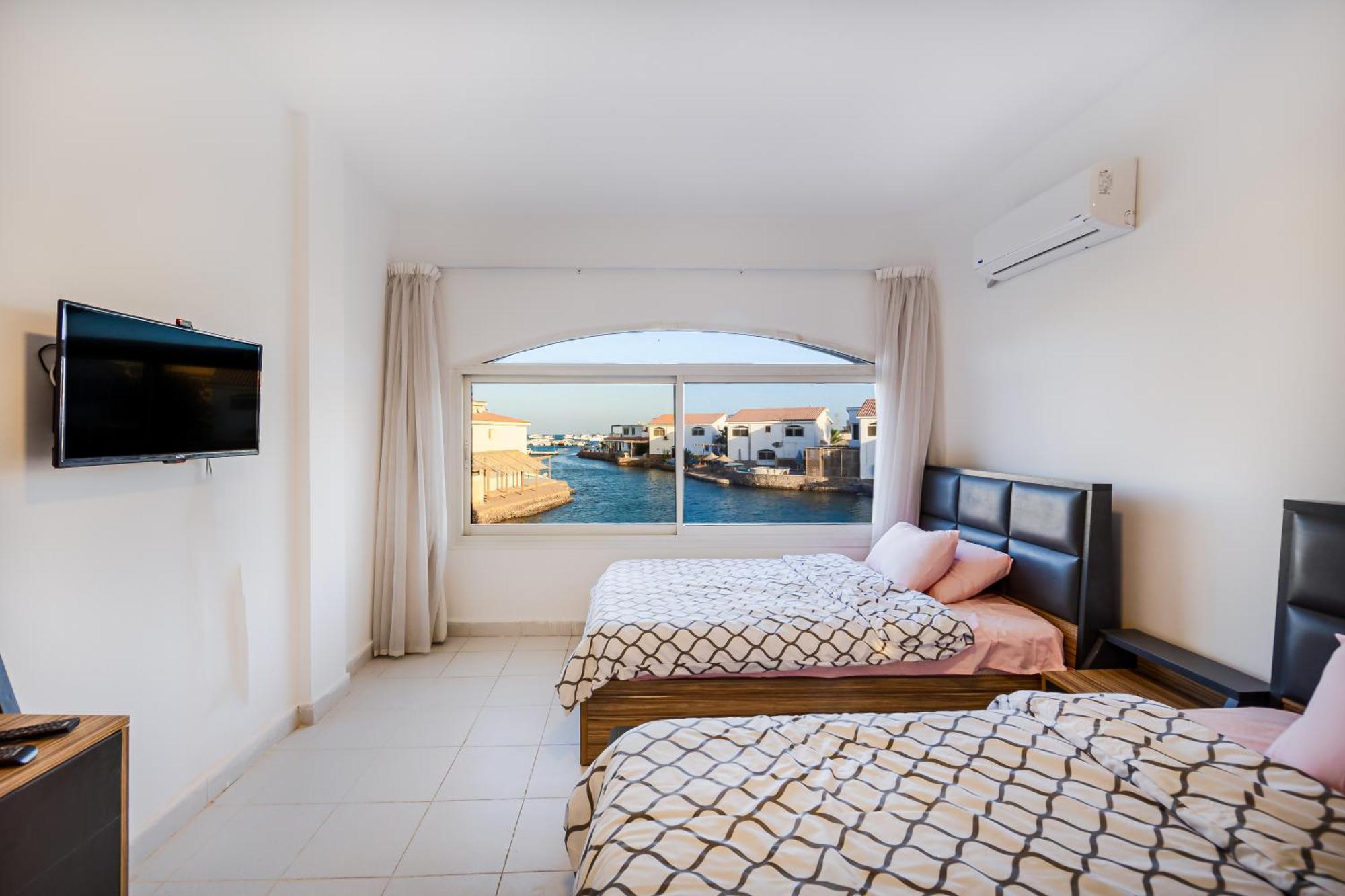 Aden Beach - Sea View Room With Beach Access In Villa Hurghada Exterior foto